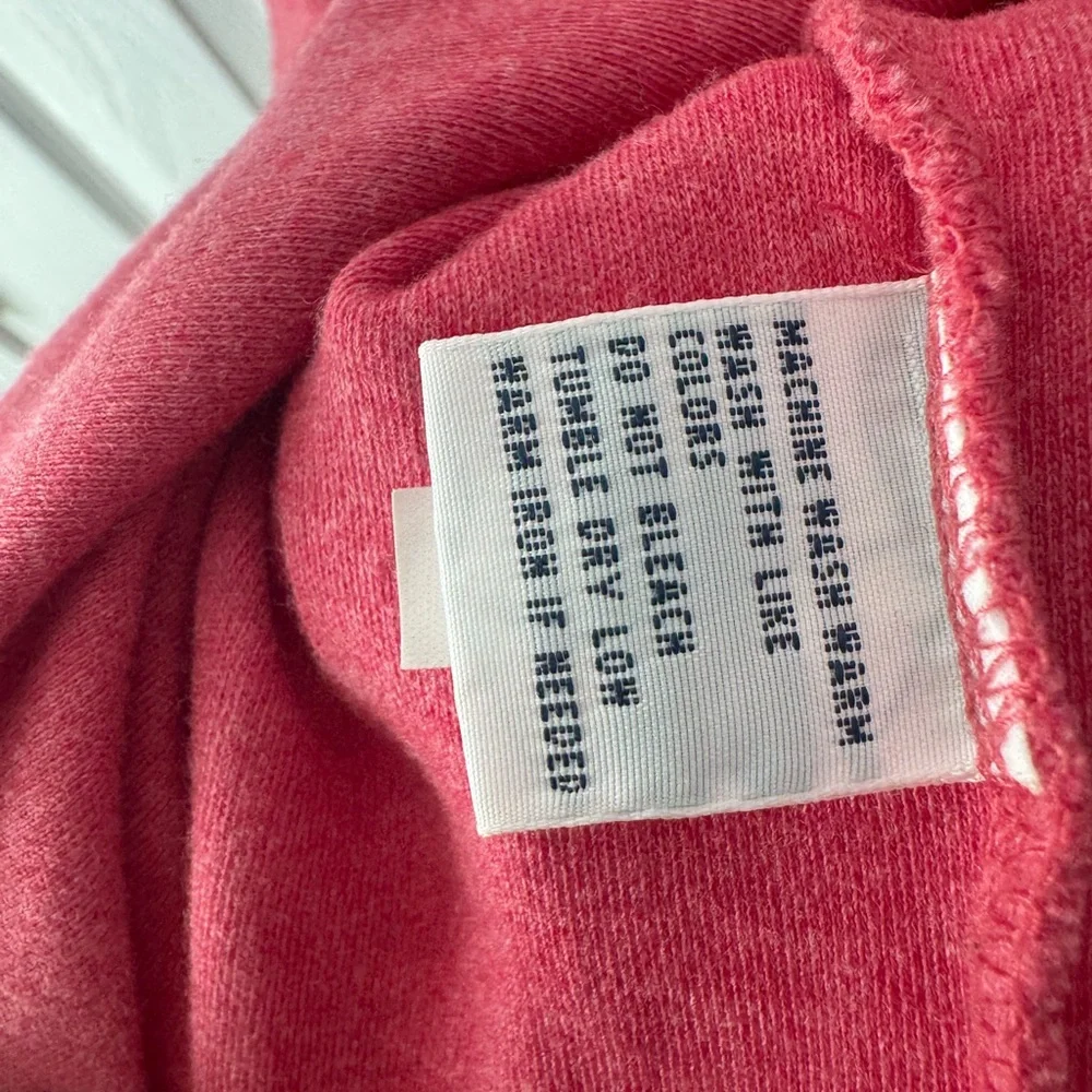 Polo Ralph Lauren Pink Heather Cotton Polo Shirt Classic Blue Pony Logo Large